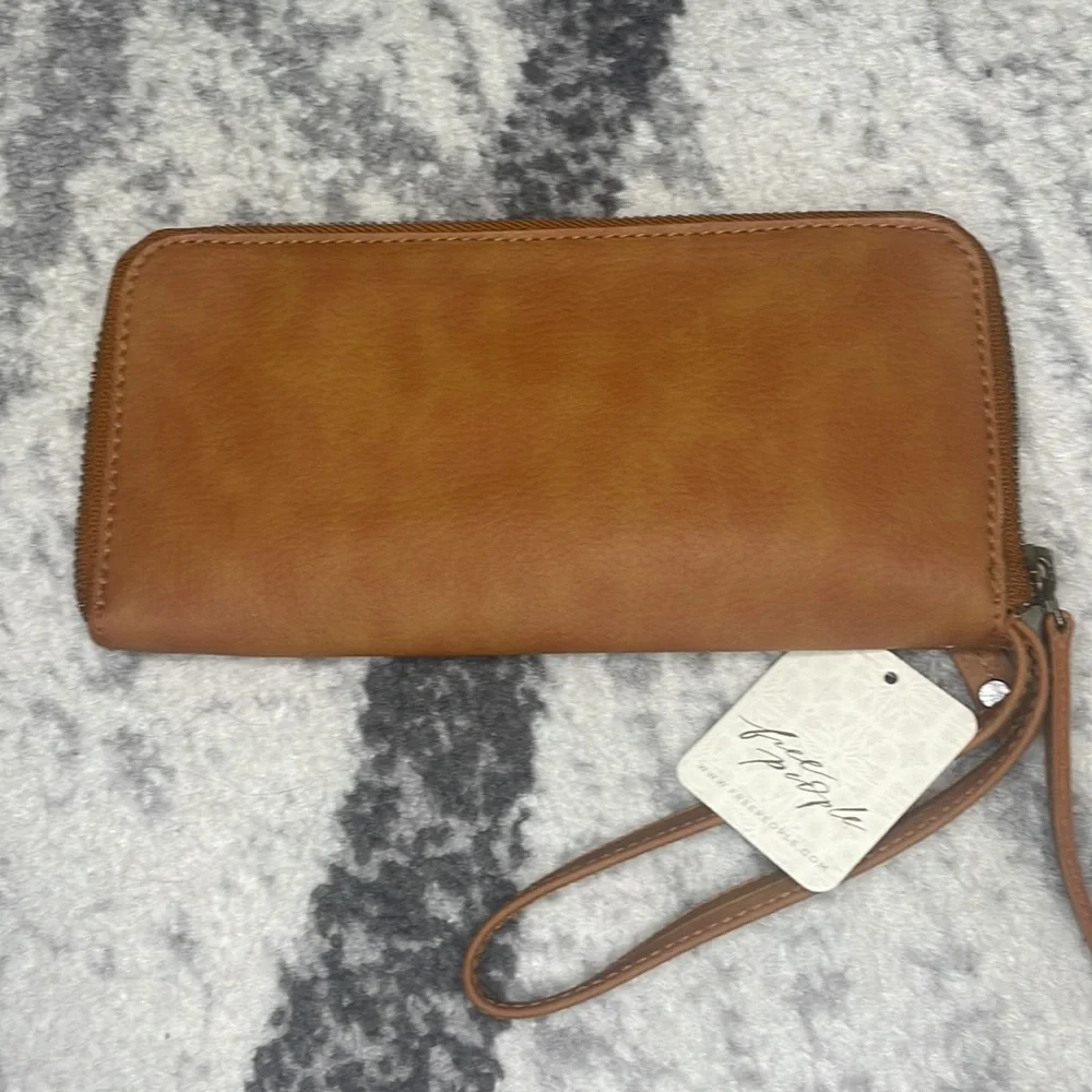 NWT Free People Vegan Leather Wallet